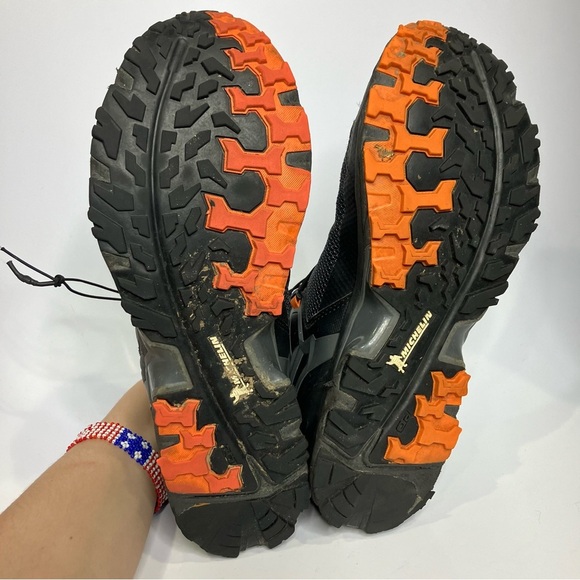 Salewa Men’s intro flex 2 mid goretex sneakers hiking boots black size 10.5 - Picture 8 of 15